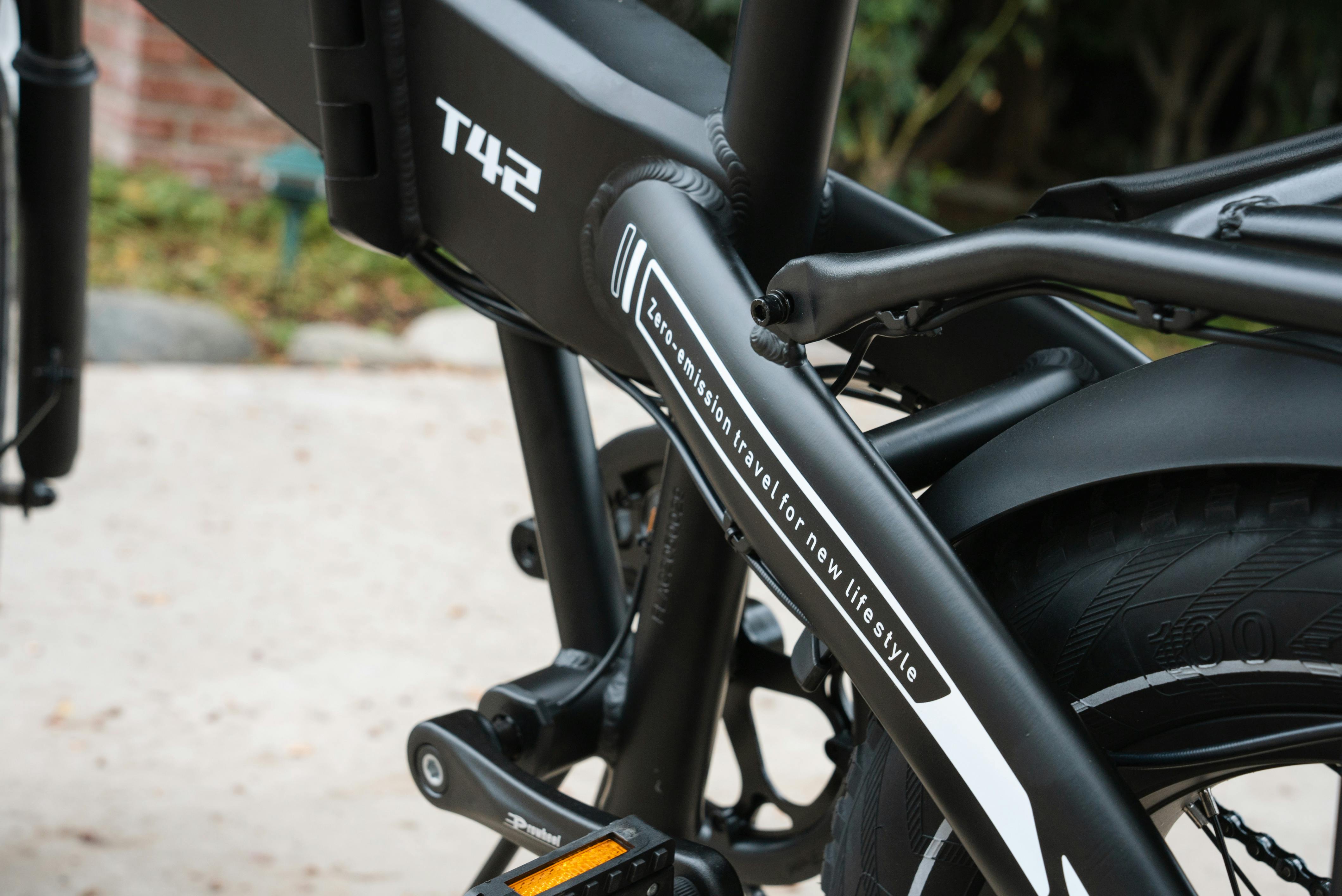 Metallic Body Frame of a Bicycle.