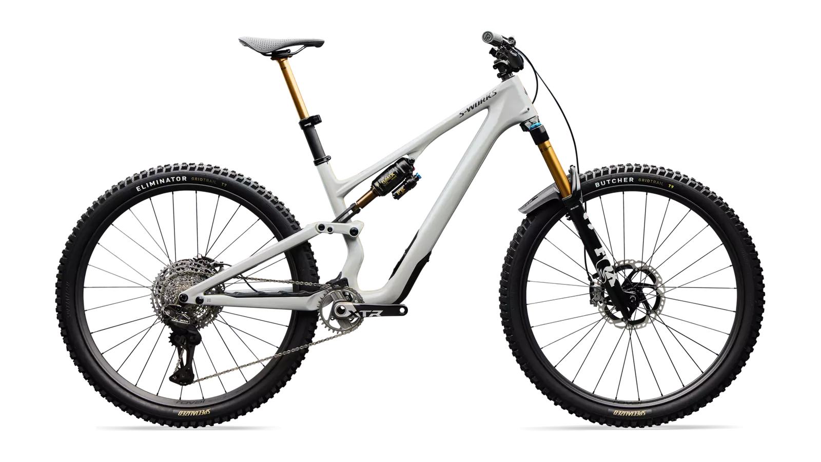 S-Works Stumpjumper 15 EVO profile view.